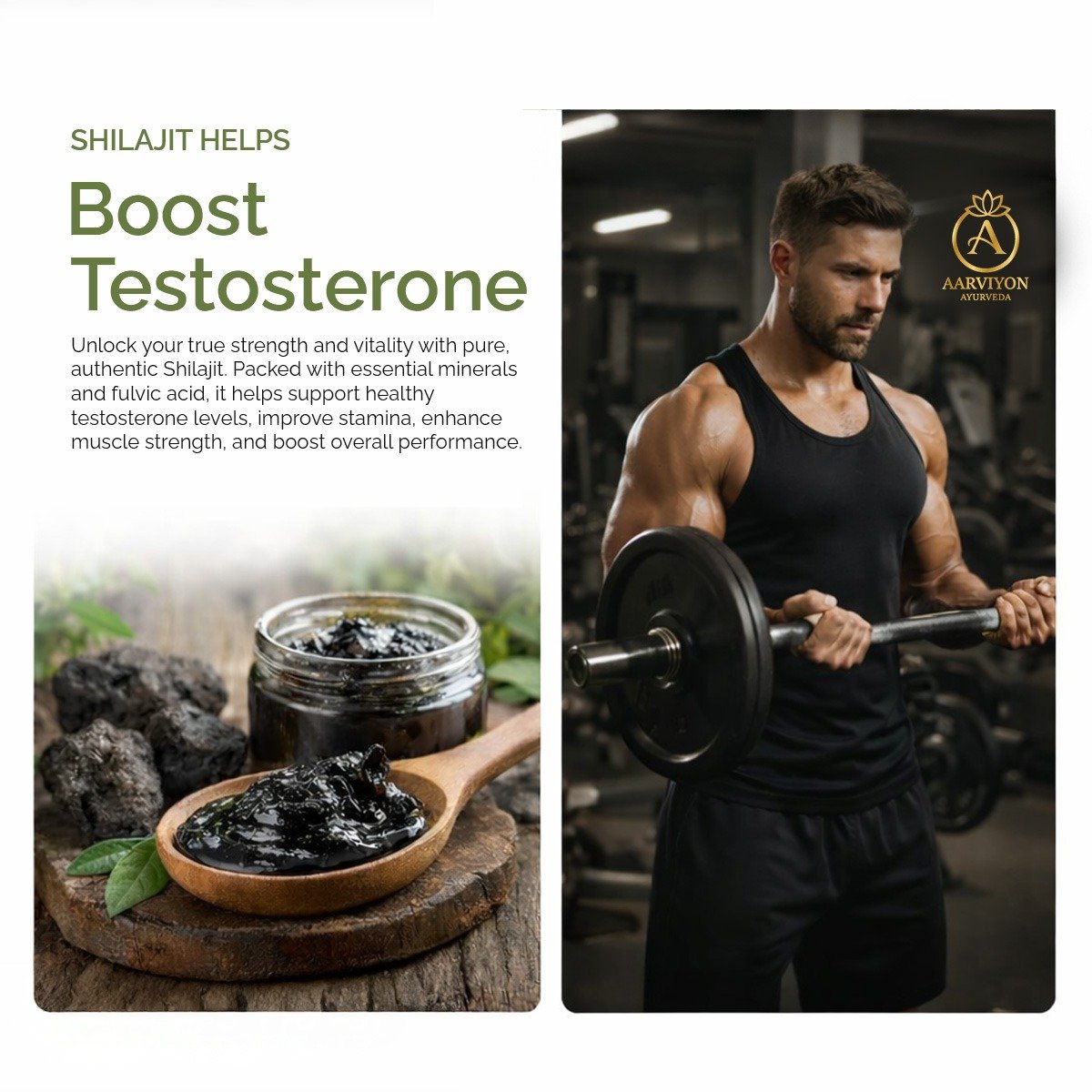 Boost Testosterone with Shilajit
