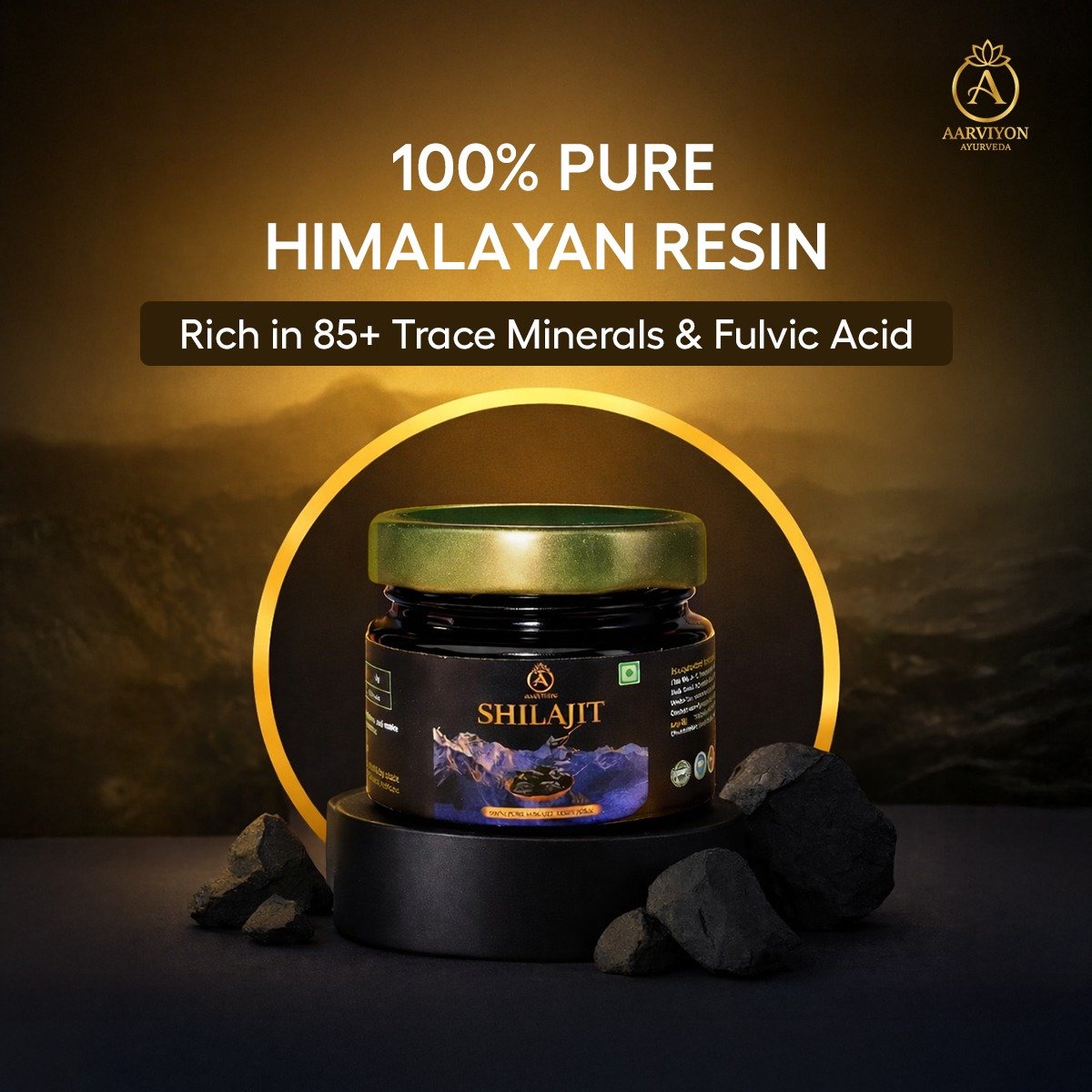100% Pure Himalayan Resin